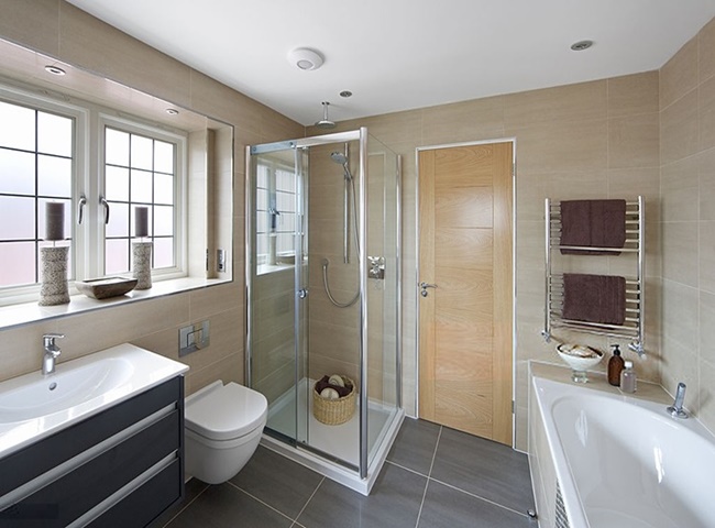 Kh&ocirc;ng n&ecirc;n gộp chung  ph&ograve;ng vệ sinh, ph&ograve;ng tắm v&agrave; lavabo rửa mặt