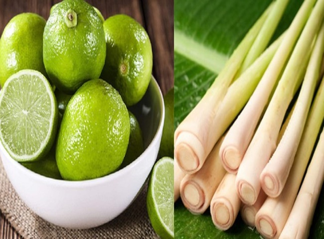 Khử m&ugrave;i tủ lạnh bằng chanh v&agrave; xả đơn giản
