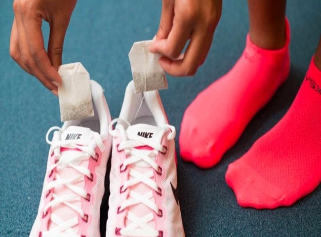 Chữa hôi chân hiệu quả với trà túi lọc