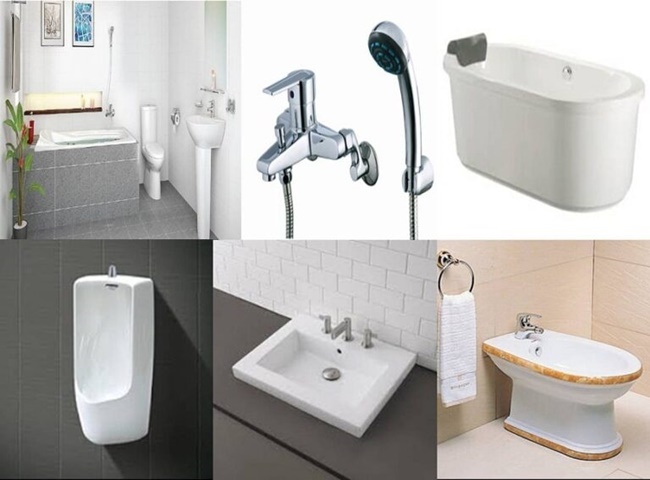 Thiết bị vệ sinh của Viglacera đều có độ bóng và độ bền cao