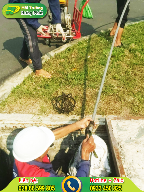 Dịch vụ nạo vét hố ga huyện Nhà Bè chất lượng, uy tín với mọi nhà