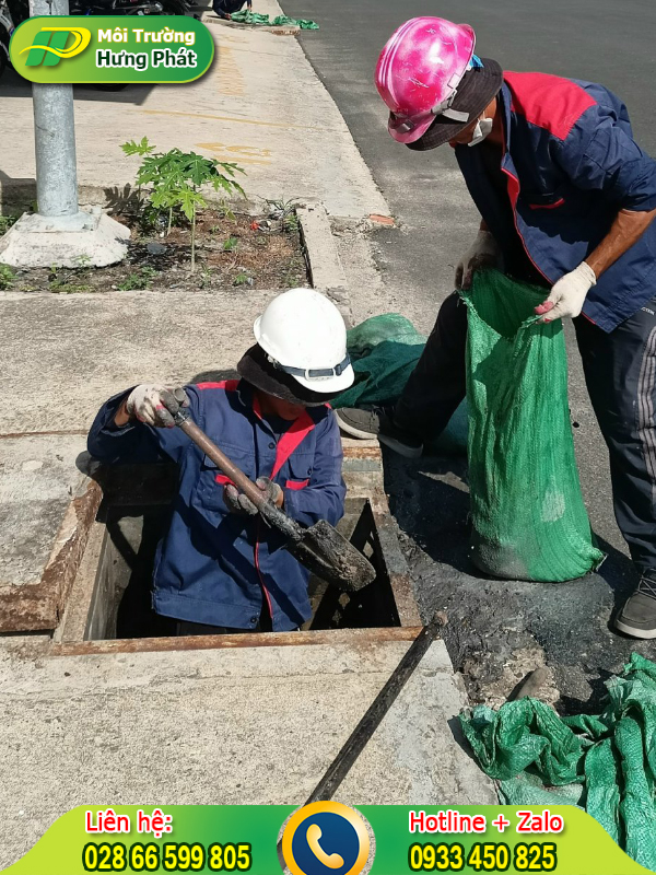 Nạo vét hố ga quận 8 uy tín, chất lượng nhất năm
