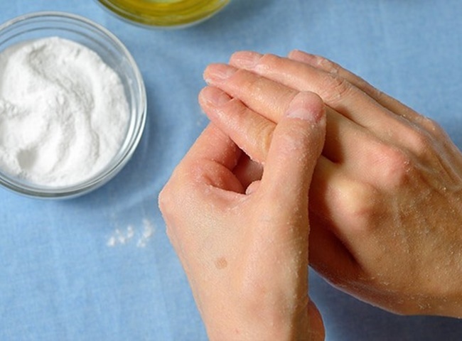 Baking powder tẩy da chết cực kỳ hiệu quả