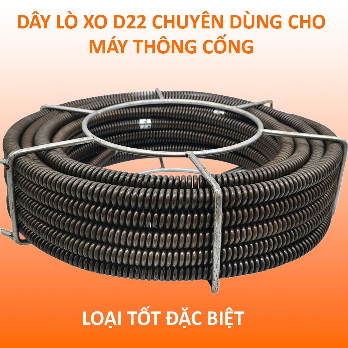 Sử dụng d&acirc;y l&ograve; xo th&ocirc;ng cống nghẹt như thế n&agrave;o
