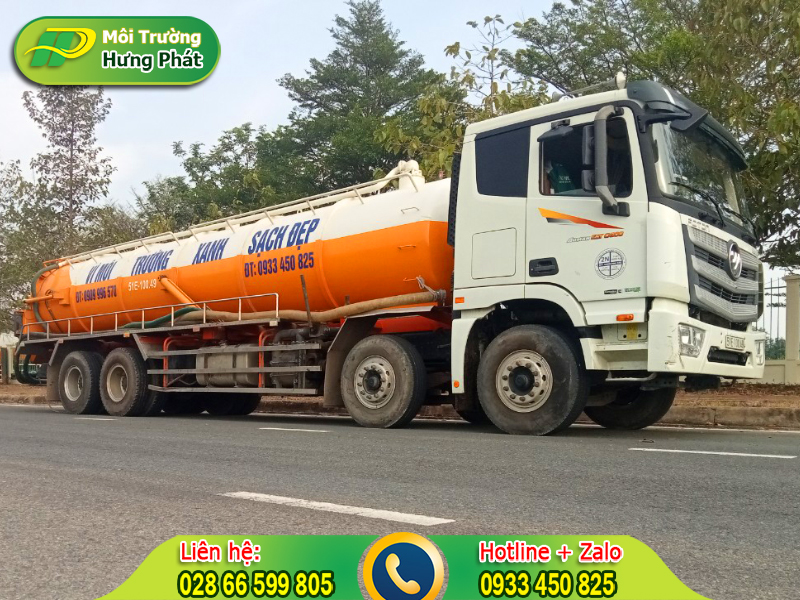 Rút hầm cầu huyện Cần Giờ an toàn, hiệu quả, bảo hành 2 năm