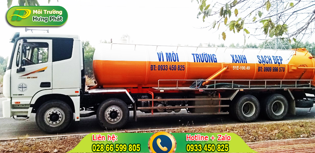 Đơn vị rút hầm cầu huyện Bình Chánh vệ sinh sạch sẽ sau khi thi công