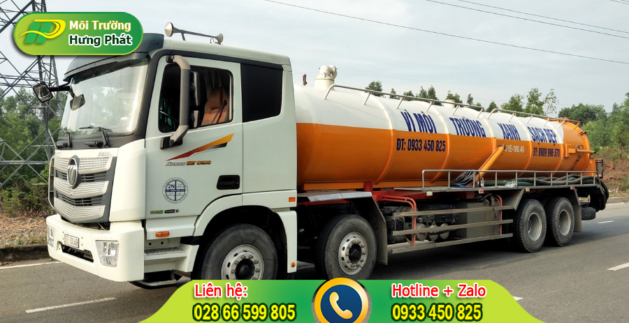 Rút hầm cầu huyện Củ Chi chất lượng, ưu đãi giảm giá 20%