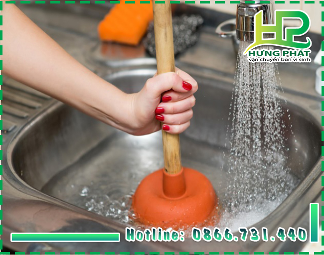 C&aacute;c bước tiến h&agrave;nh th&ocirc;ng nghẹt bồn rửa ch&eacute;n quận 9