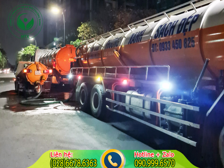 Dịch vụ thu gom bùn thải công nghiệp giá rẻ, uy tín, chất lượng cao