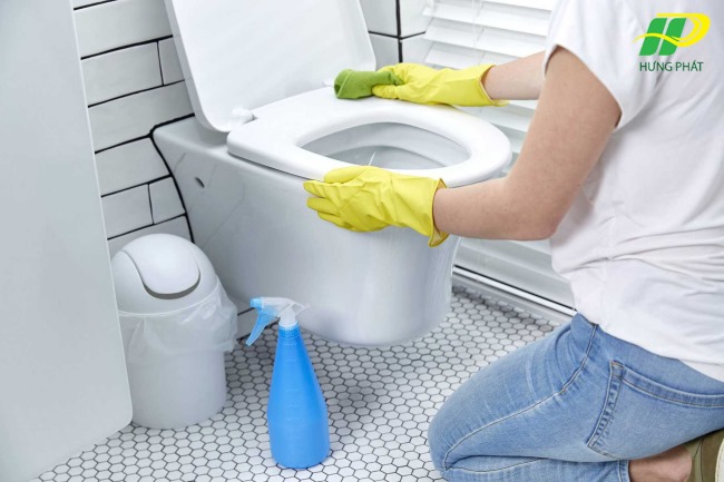 ​Xử l&yacute; bồn cầu bị nghẹt giấy