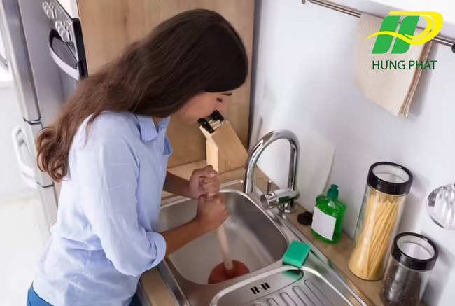 Cách làm tan mỡ trong ống thoát nước cực kì hiệu quả