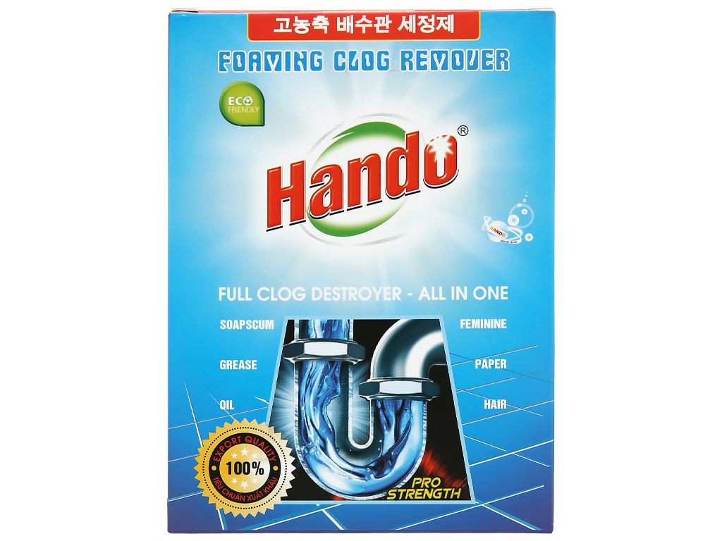 ​Bột th&ocirc;ng tắc bồn cầu Hando