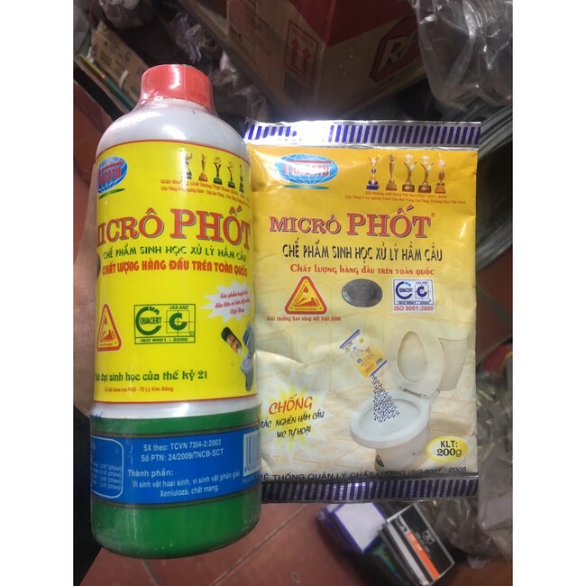 ​Bột th&ocirc;ng cống Micro Phốt